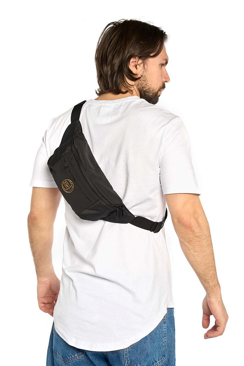 Сумка на пояс Динамо черная Лев Яшин 60222