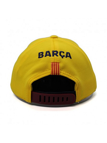 Детская бейсболка Барселона YELLOW AWAY, желтая