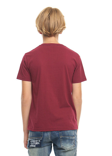 Детская футболка Барселона 130380 бордовая