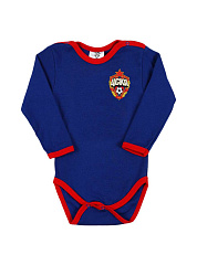 Боди для новорождённых ЦСКА "Эмблема", длинный рукав
