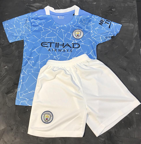 Детская форма Манчестер Сити 2020/2021 домашняя