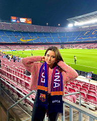 Шарф Барселона 5004BUD17