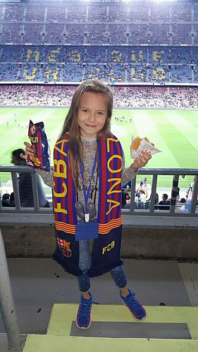 Шарф Барселона 5004BUD17