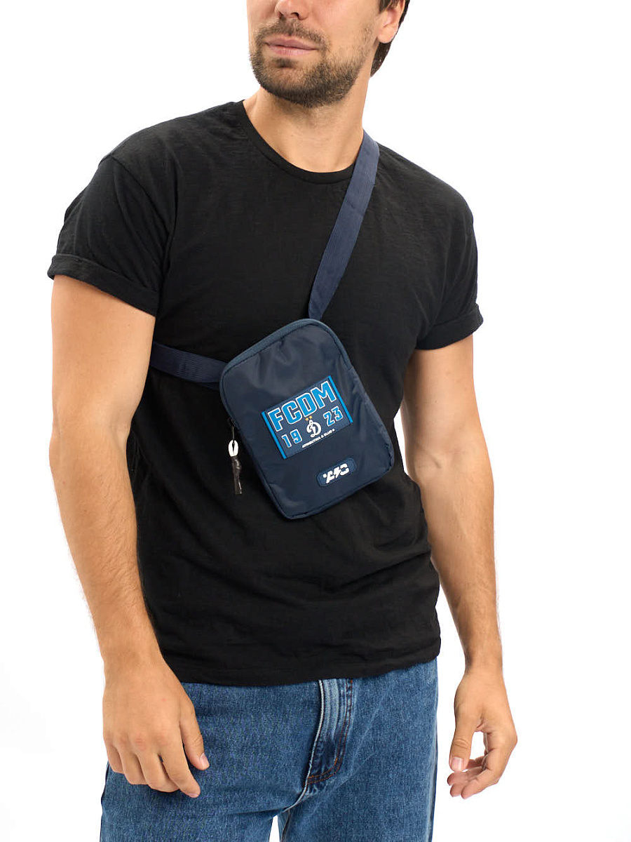 Сумка через плечо Динамо 60266 синяя