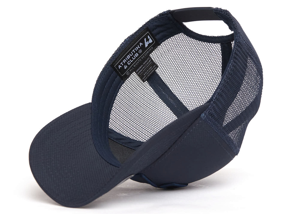 Бейсболка с номером 7, синяя летняя, 207442