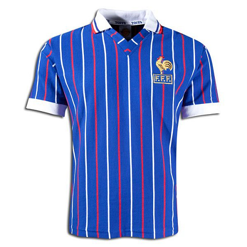 Ретро футболка Франция 1980s shirt