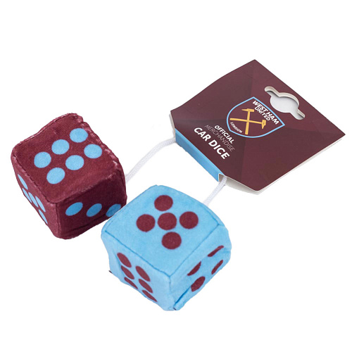 Аксессуар в автомобиль Вест Хэм Hanging Dice