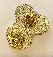 Значок "С новосельем!", цвет золото