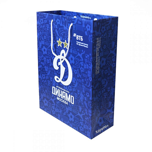 Пакет Динамо бумажный 30х40