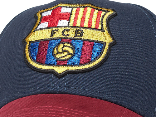 Детская бейсболка Барселона сине-бордовая 107762