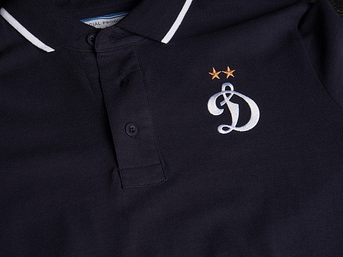 Футболка-поло ФК Динамо синяя 261340