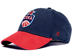 Бейсболка ПБК ЦСКА 20648 сине-красная