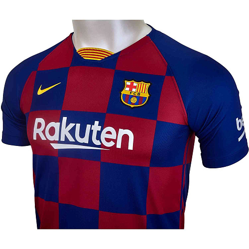 Детская футболка ФК Барселона игровая 2019/20 Nike FCB BRT STAD JSY SS HM AJ5801-457