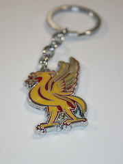 Брелок Ливерпуль металл