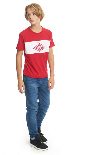 Футболка Спартак детская 110670 красно-белая