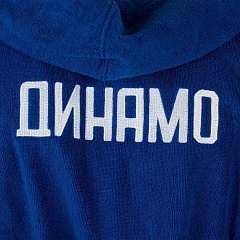 Халат Динамо махровый с капюшоном
