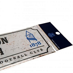 Табличка Эвертон Retro Street Sign