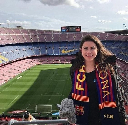 Шарф Барселона 5004BUD17