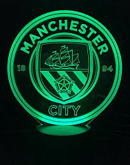 3D светильник Манчестер Сити