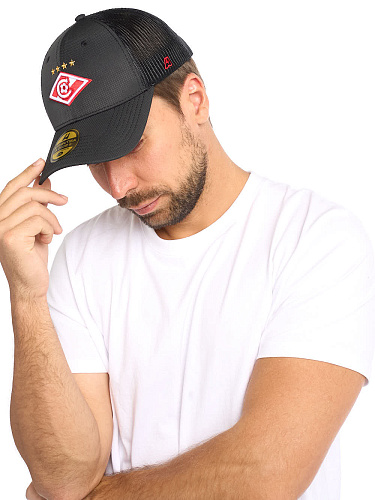 Бейсболка Спартак 120381 летняя черная