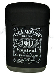 Зажигалка "CSKA MOSCOU 1911" черная