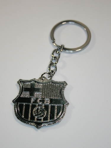 Брелок Барселона металл