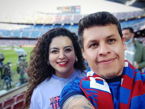 Шарф Барселона CROSS SCARF 21-22