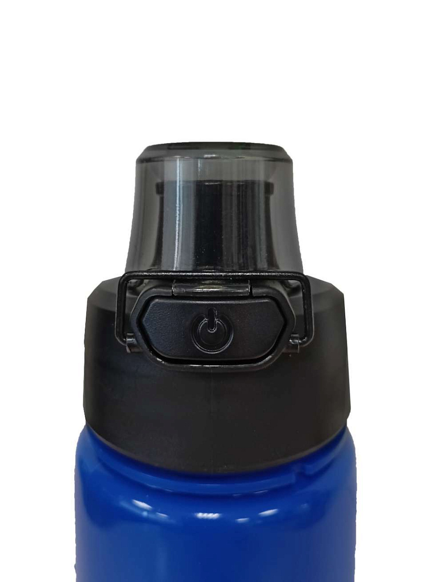 Бутылка для воды ЦСКА с автоматической крышкой 750 мл, цвет синий