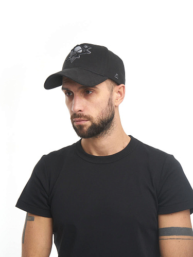 Бейсболка NHL Pittsburgh Penguins черная 31595