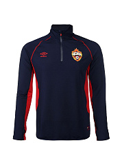 Топ тренировочный детский ЦСКА на молнии UMBRO т./синий  360118