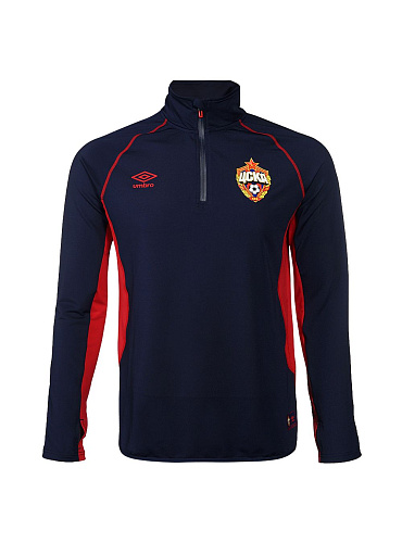 Топ тренировочный ЦСКА на молнии UMBRO т./синий  360118