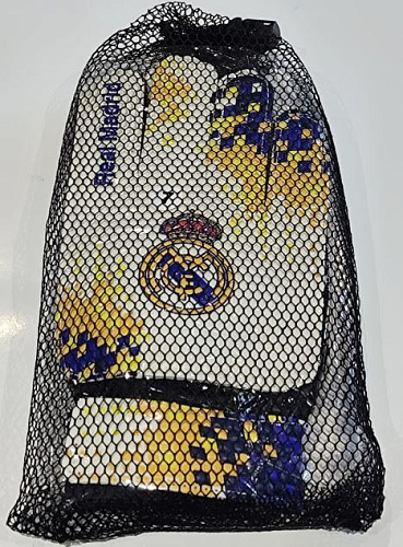 Вратарские перчатки Реал Мадрид подростковые, 140-152 см