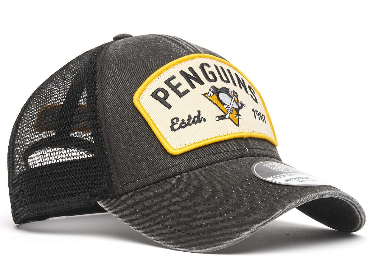 Бейсболка NHL Pittsburgh Penguins летняя винтажная 31108