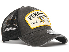 Бейсболка NHL Pittsburgh Penguins летняя винтажная 31108