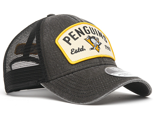 Бейсболка NHL Pittsburgh Penguins летняя винтажная 31108