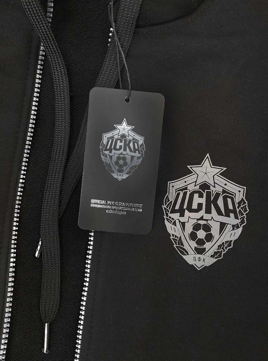 Толстовка на молнии PFC CSKA «Black Camo»