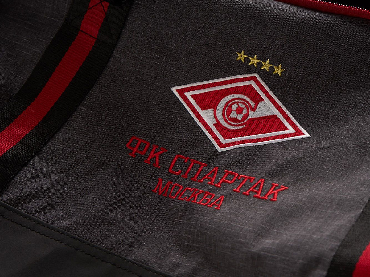 Сумка спортивная Спартак 54040, черно-красная