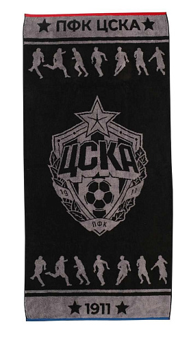 Полотенце ЦСКА "Футболисты" 70х140 см					