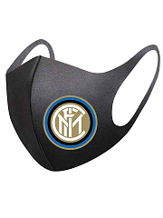 Маска для лица многоразовая Интер черная