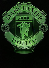 3D светильник Манчестер Юнайтед