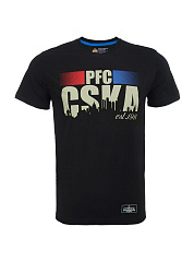 Детская футболка PFC CSKA est. 1911, цвет черный