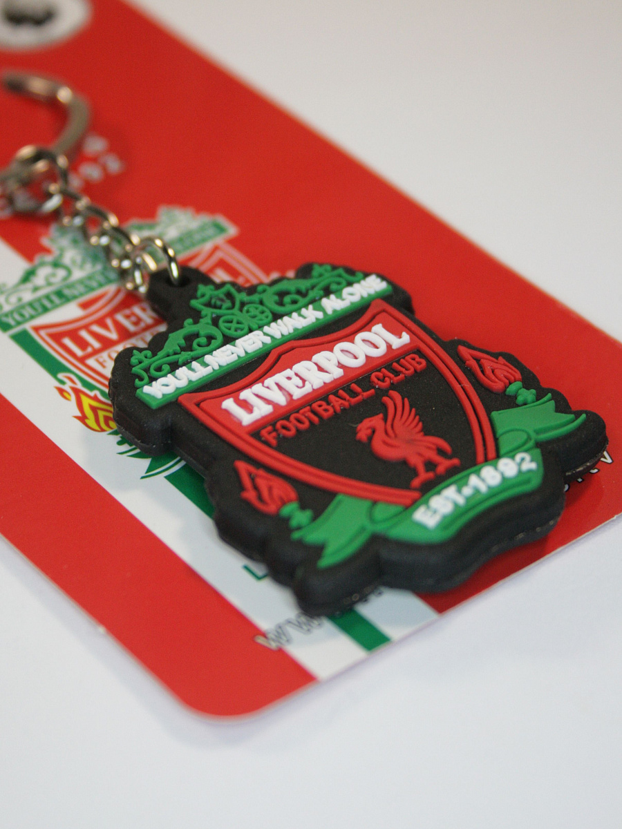 Брелок Ливерпуль ПВХ