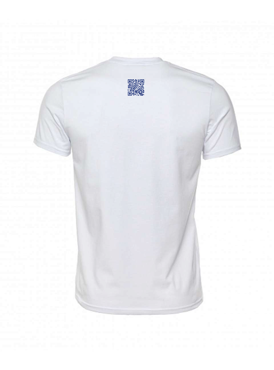 Футболка мужская ЦСКА "RED-BLUE", цвет белый