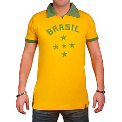 Ретро футболка Бразилия Brazil 1960's
