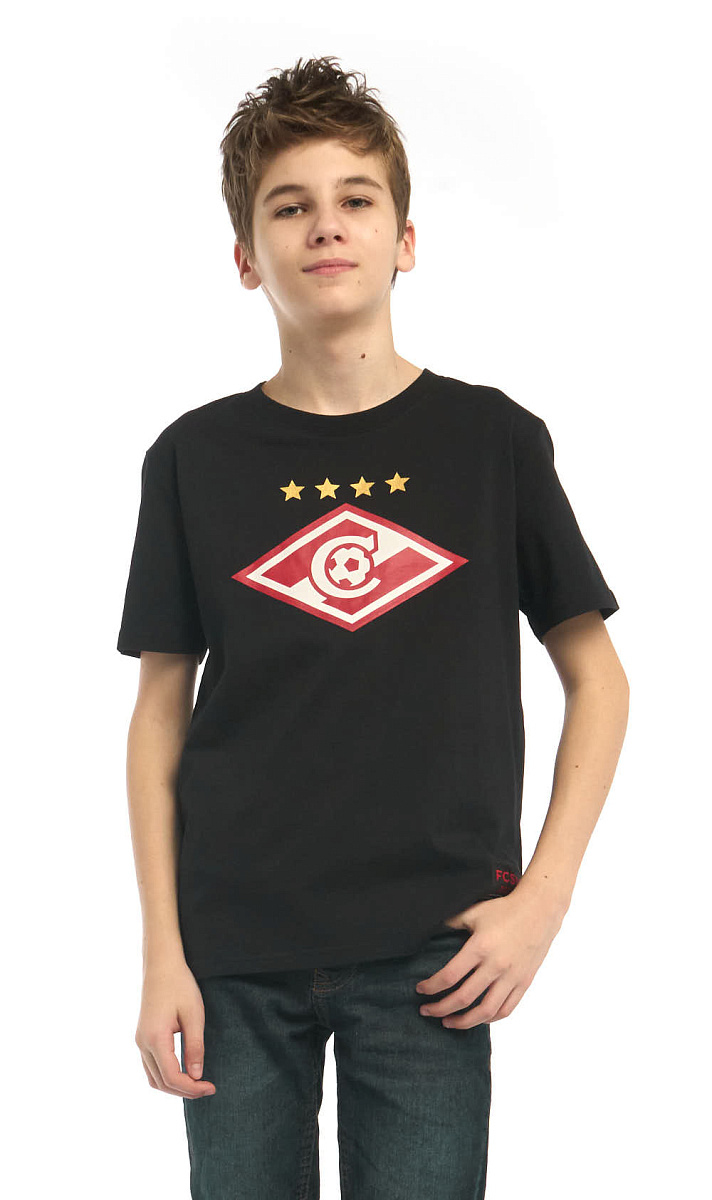 Футболка Спартак детская 111010 черная