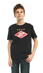 Футболка Спартак детская 111010 черная