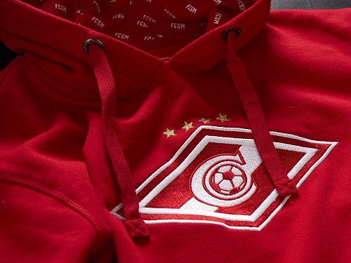 Толстовка Спартак 100640 красная