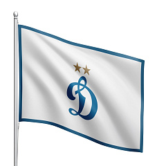 Флаг классический ФК Динамо (90*135 см)