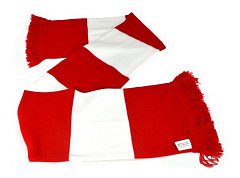 Шарф красно-белый Suporters Scarf