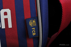 Сумка через плечо Барселона, красно-синяя FC-175